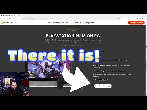 How to find the Playstation Plus PC App