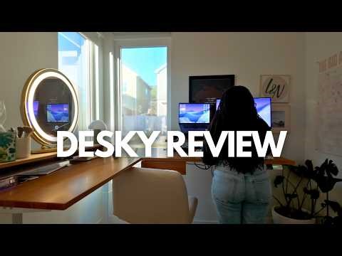 I Upgraded My Home Office | Desky Standing Desk