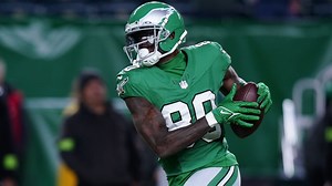 Julio Jones' first catch as an Eagle comes on 'SNF' vs. Dolphins