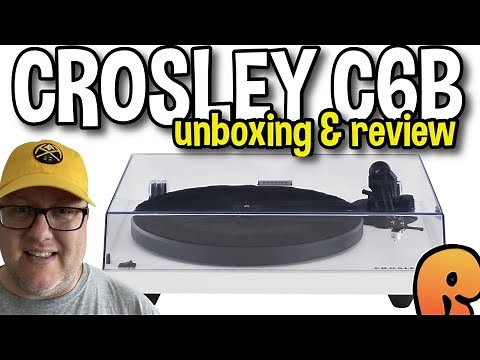 Crosley C6B - Unboxing & Review! #vinyl #turntable #audio #fyp