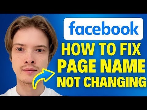Facebook Page Name Not Changing Problem (FIX)