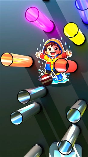 Rain Rain Go Away 🌧️ | Music Marble ASMR 🎵 | Relaxing Marble Run #musicmarble #marblasmr