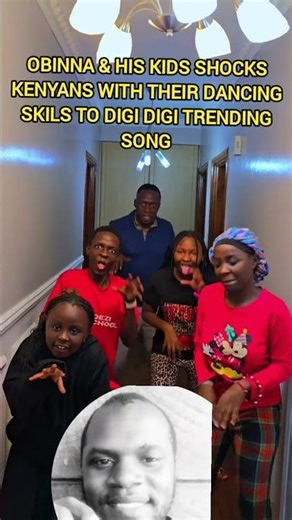 OBINNA & HIS KIDS SHOCKS KENYANS WITH THEIR DANCING SKILS TO DIGI DIGI TRENDING SONG RATE THEM