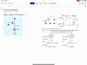 NMOS Transistor Operating in Saturation Region