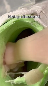 16M views · 181K reactions | 3_Casting and painting a silicone hand #nickpainting #silicone #siliconeart #moldingandcasting | Pukeeche | Facebook
