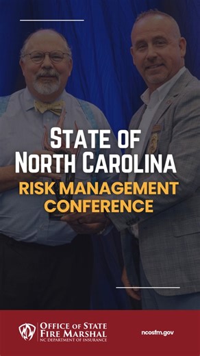 Save the Date! State of North Carolina Risk Management Conference Hosted by the Office of State Fire Marshal, Division of Risk Management & the NC Association of Insurance Agents When: April 15–16, 2026 Where: Sheraton Imperial | 4700 Emperor Boulevard | Durham, NC 27703 Join us for this free, dynamic two-day conference bringing together professionals from State Agencies, Public Universities, and Community Colleges across North Carolina. This event is designed for: Risk Managers, CFOs, Attorneys