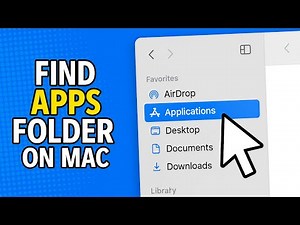 How To Find the Applications Folder on Mac