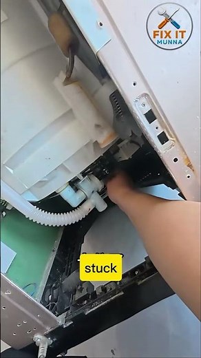 Washing Machine Stuck? | Easy Fix for Fully Automatic