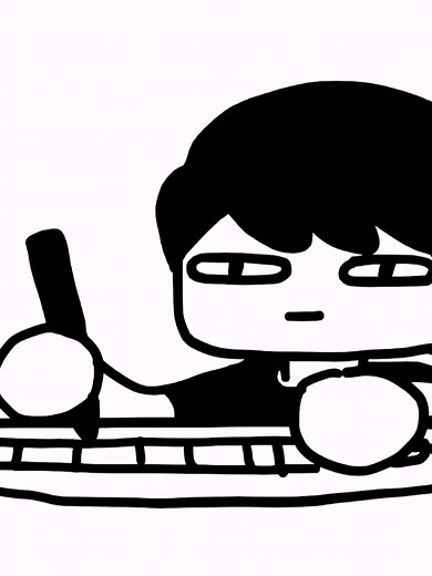 updated animation #tiktok #humor #foryoupage #fyp #meme #art #blender #relatable #cartoon #greasepencil #blenderanimation #animationmeme #animation #procrastination #foryourpage #artwork #drawing #animator