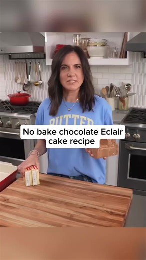 No-Bake Chocolate Eclair Cake Recipe
