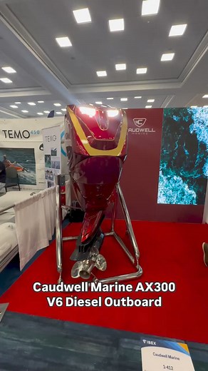 The Caudwell Marine AX300 V6 Diesel Outboard! Initial thoughts? | Boats Gone Wild