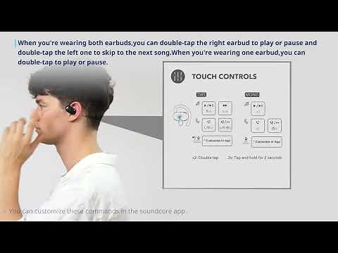 How to Use the Touch Controls of soundcore V20i | soundcore Support