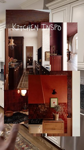 Clarke Peoples | girl math turned into a happy accident…? 😅 hopefully?! let me know what you guys think of my vision for the kitchen (and the rug!) 🏡🤎 | Instagram