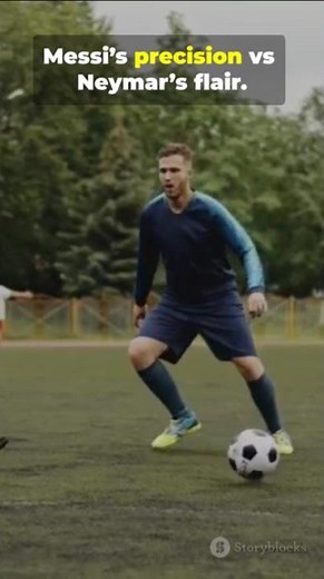 Messi vs Neymar in 45s Skills You Can’t Blink Through