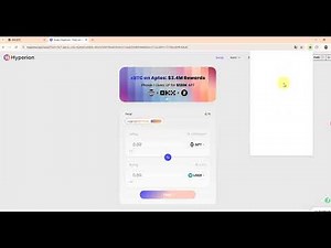 OKX投资的hyperion去中心化交易所，稳定币年化收益17%，APT USDT流动性挖矿100%年化年化收益，博取未来空投。