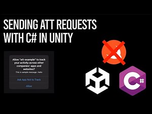 Sending App Tracking Transparency Requests with C#