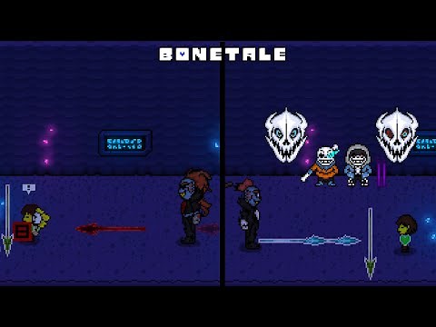Bonetale 1.4.2.1 Walkthrough #4 - Undyne