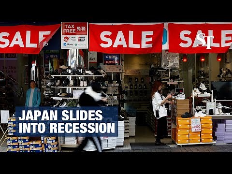 Japan slides into recession