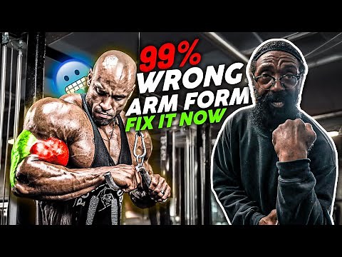 How Charles Glass BUILDS BIG ARMS | Full Workout Routine