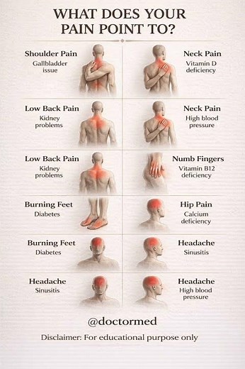 Where Does it Hurt? 10 Warning Signs Your Body is Sending You