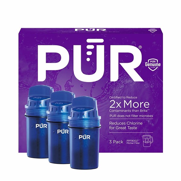 PUR Water Pitcher Replacement Filters, PPF900Z3, 3 Pack