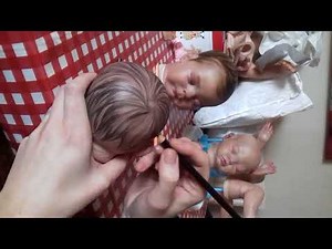 Reborning Hair Painting Tutorial
