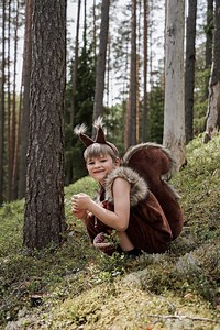 Squirrel Costume for Boys - Animal Costume - Handmade Costume - Etsy