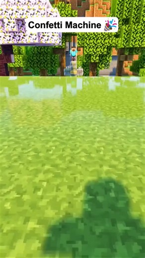 Beaver Arts on Instagram: "Minecraft Confetti Machine🎉 Tutorial on YouTube 'Link in Bio' Shaders: Complementary Texture: Default —————————————————————————— #minecraft #minecraftbuilds #minecraftinspiration #minecrafttutorial #minecraftideas #minecraftyoutuber #minecraftmodern #minecraftcreation #minecrafthowto #minecrafthacks #minecrafter #minecraftdaily #minecraftbuild #minecraftcreations #mcpe #minecraftbedrock"