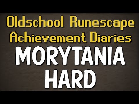 Morytania Hard Achievement Diary Guide | Oldschool Runescape