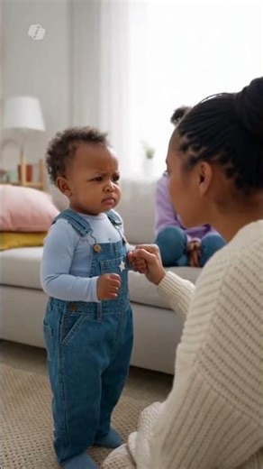 Angry Baby 😤 | Calm Mom 😌 | So Cute! #Shorts