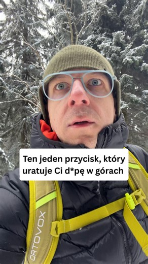 Ten jeden przycisk, który uratuje Ci życie w górach | HRejterzy
