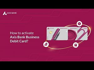 Activate & manage your Business Debit Card via neo by Axis Bank