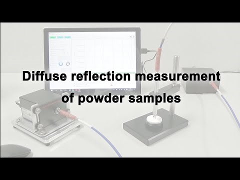 Diffuse reflection measurement of powder samples / FTIR engine