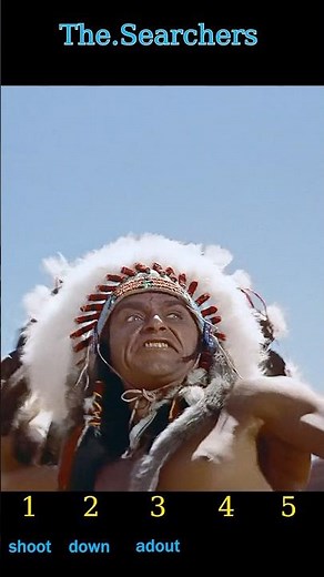 Cornered in the Cave | The Searchers (1956)