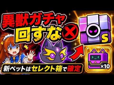 【ダダサバイバー】新異獣ペット「シャドウスピリット」異獣ガチャは回すな！セレクト箱での取り方と厳選・育成の正解