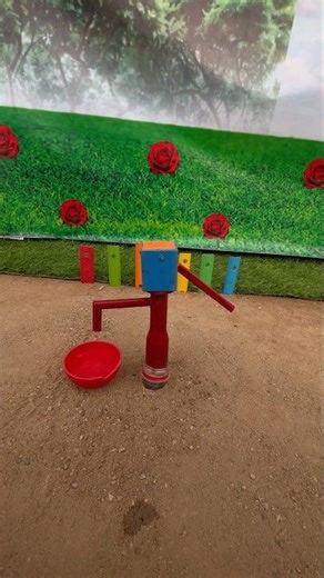 how to make water tap project mini hand pump#shorts