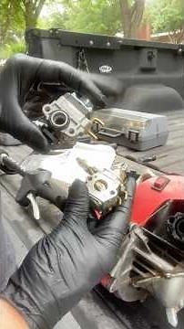 Homelite weedeater carburetor and fuel tank replacement