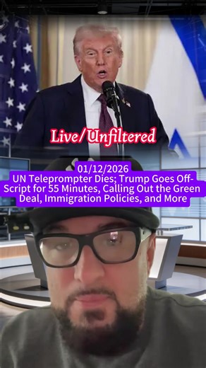 UN Teleprompter Dies; Trump Goes Off-Script for 55 Minutes, Calling Out the Green Deal, Immigration Policies, and More — Live, Unfiltered #TrumpUNSpeech #TeleprompterOff #UN #NoScriptMoment #GreenDeal #MigrationPolicy #fyp #anttsinc #pov #fypシ #tiktok #foryou #viral