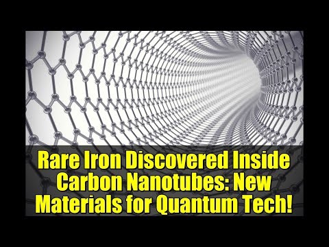 Rare Iron Discovered Inside Carbon Nanotubes: New Materials for Quantum Tech!