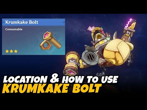 How To Use Krumkake Bolt | 4 Krumkake Bolt Location | How to get Aino And Ineffa Toolbox