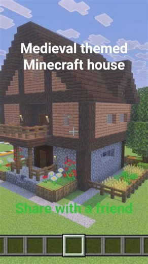 #sorts #minecraft Medieval Minecraft home