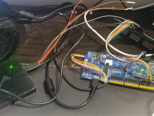 nRF5340第七节spi usb cdc 串口验证视频