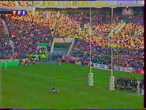 France vs Nouvelle Zélande demi finale de la coupe du monde 1999 de Rugby part 1