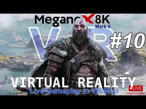 #10 God of War: Ragnarok VR Mod! / 8K VR Headset / RTX 5090 PC Live Gameplay!