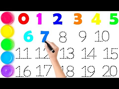 Let's Learn Counting Number | Learn How to Write and Read 1234567890 | Phonics Song #1234