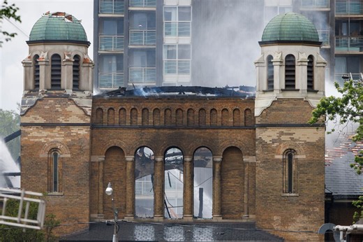 What we know so far about the fire that destroyed a historic church in Toronto