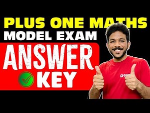 Plus One Model Exam Answer key | Maths Answer Key Analysis | Exam Winner +1 Maths