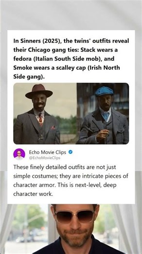 Sinners 2025 Twins Outfits Reveal Chicago Gang Ties Stack Italian and Smoke Irish