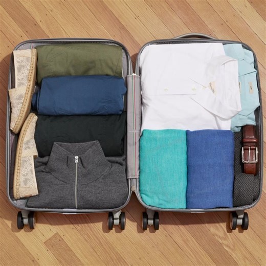 Say hello to zippered pouches in all shapes and sizes, your secret weapon for seamless packing and ultimate organization. But that's not all – we've also included zip-top bags with handy carabiners, making them perfect for stashing everything from snacks to travel documents. No more worries about leaks or lost items—these bags have got you covered. And with easy access to your essentials, you'll always be ready for whatever adventure comes your way! 9-piece set includes: (2) Zippered Gallon Bags