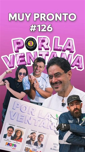 Invitamos a los dos candidatos, sólo uno aceptó subirse al carro del pueblo 🫰 No se pierdan esta noche el capítulo de POR LA VENTANA con el señor Iván Cepeda🫰